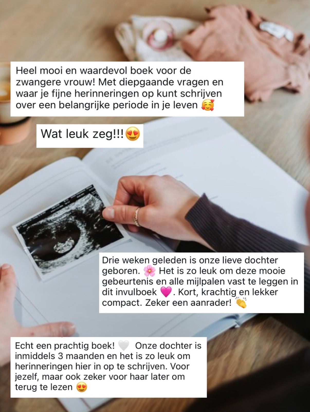 Zwangerschap & geboorte invulboek ‘My Birth Journey’