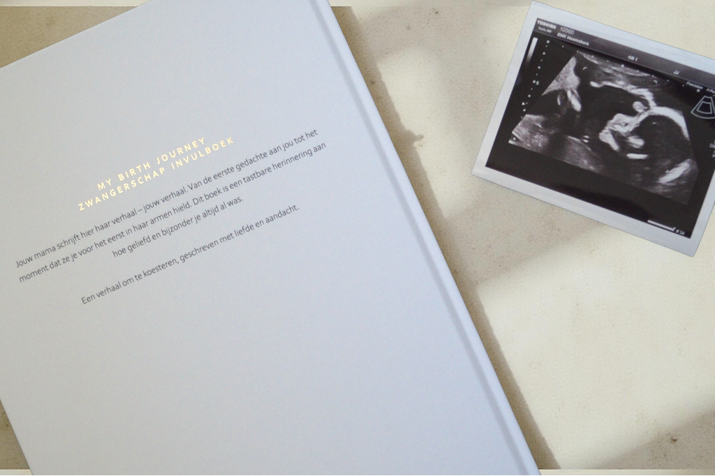 Zwangerschaps & geboorte invulboek ‘My Birth Journey’ (Timeless Gold)