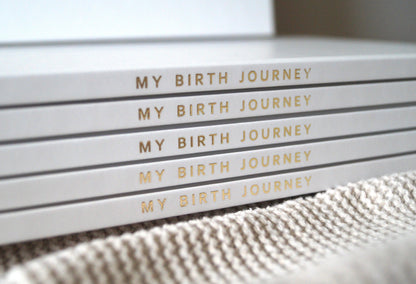 Zwangerschaps & geboorte invulboek ‘My Birth Journey’ (Timeless Gold)